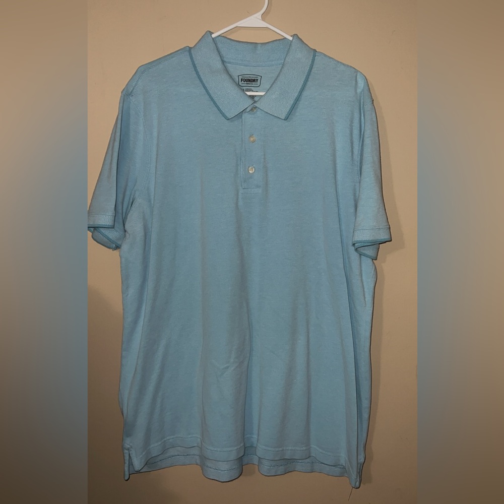 Men's Light Blue Polo Shirt